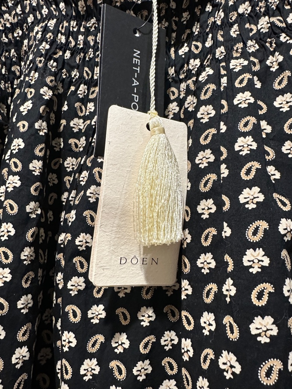 Doen Sabia Noir Countryside Paisley Dress - Picture 3 of 13